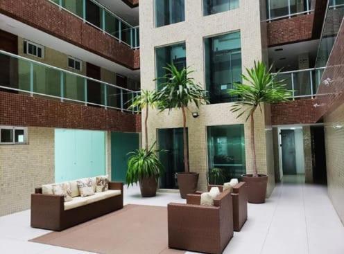 Confortavel Flat Com Piscina De Borda Infinita Na Cobertura Cabedelo Eksteriør billede